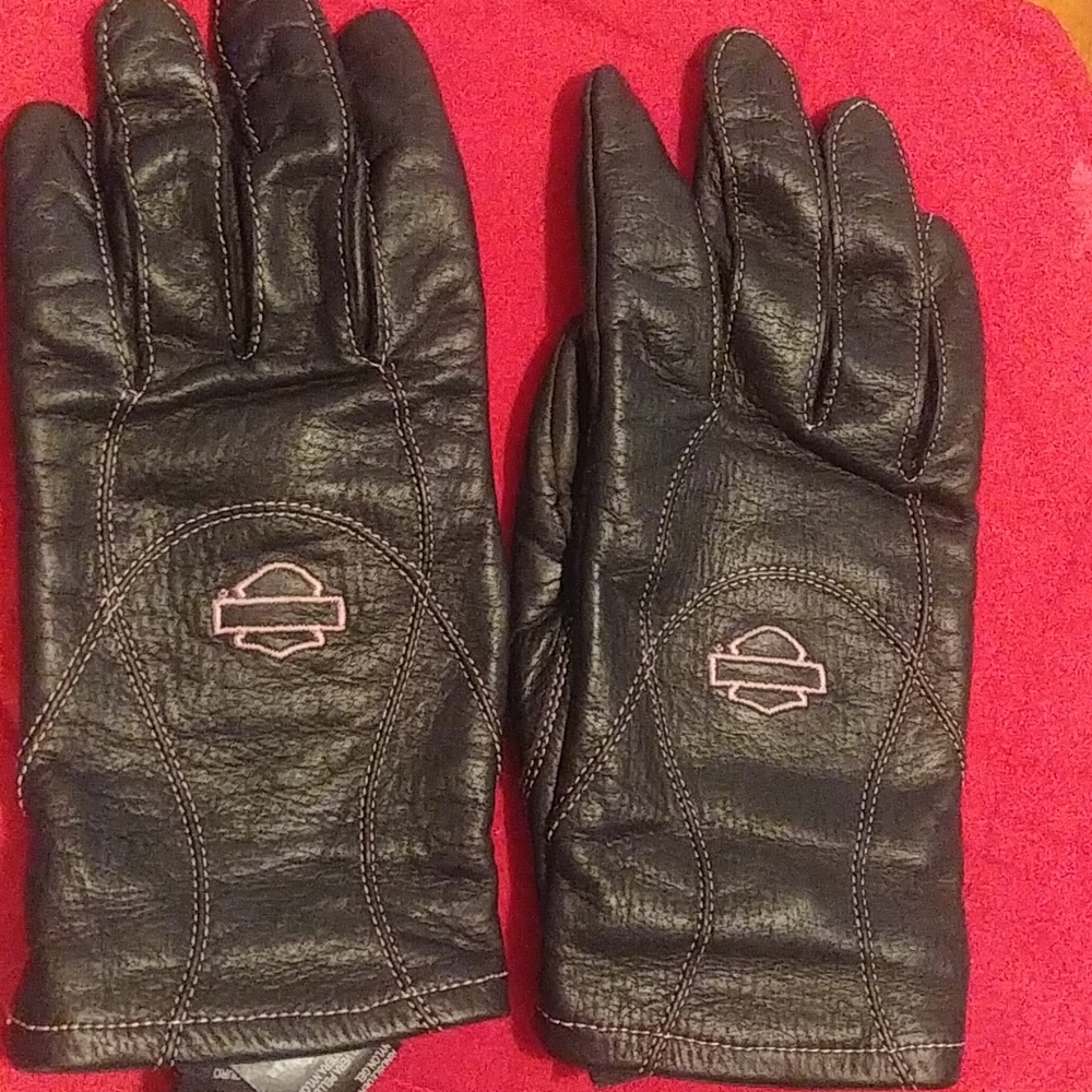 Harley Davison genuine leather gloves